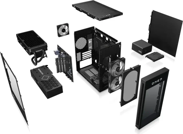 HP Omen 35L Desktop GT16-0169ng, schwarz, Core i7-14700F, 32GB RAM, 1TB SSD, GeForce RTX 5080