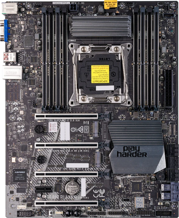 Supermicro Supero C9X299-RPGF-L, bulk (Intel 2066)
