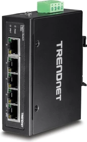 TRENDnet TI Hardened Industrial Railmount Gigabit Switch, 5x RJ-45 (TI-G50)
