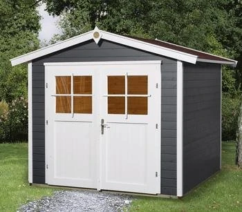 Weka 224 205x109cm Gerätehaus anthrazit