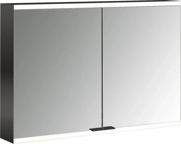 Emco Prime 2 Facelift LED-Lichtspiegelschrank 100cm mit 2 Türen, Aufputzmodell