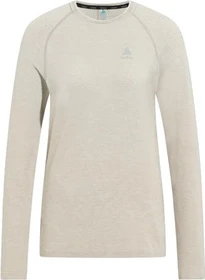 Odlo Essential Seamless Funktionsshirt langarm silver cloud melange (Damen)