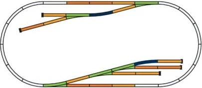 Piko - Spur A Gleis - Set D