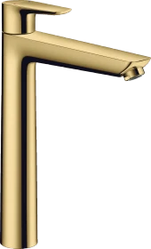 Hansgrohe Talis E Einhebel-Waschtischmischer 240 ohne Ablaufgarnitur polished goldoptik