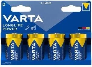Varta Longlife Power Mono D, 4er-Pack