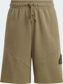 adidas Future Icons Logo 8-Inch Shorts olive strata/black (Junior)