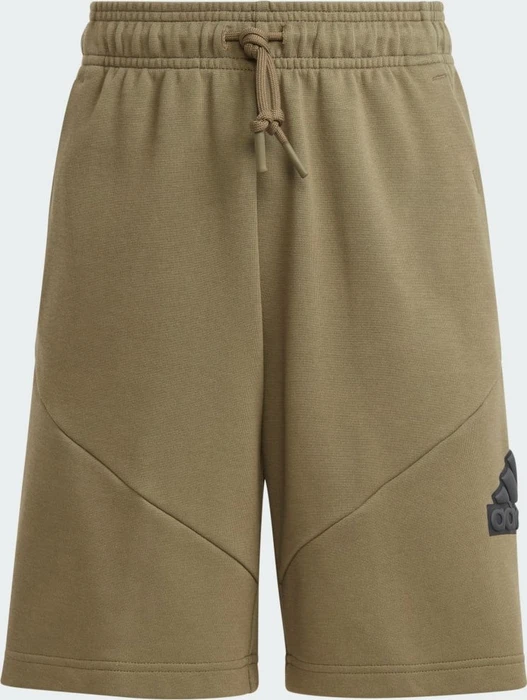 adidas Future Icons Logo 8-Inch Shorts olive strata/black (Junior)
