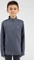 Odlo Berra Mid Layer Half Zip Laufshirt langarm india ink (Junior) Vorschaubild