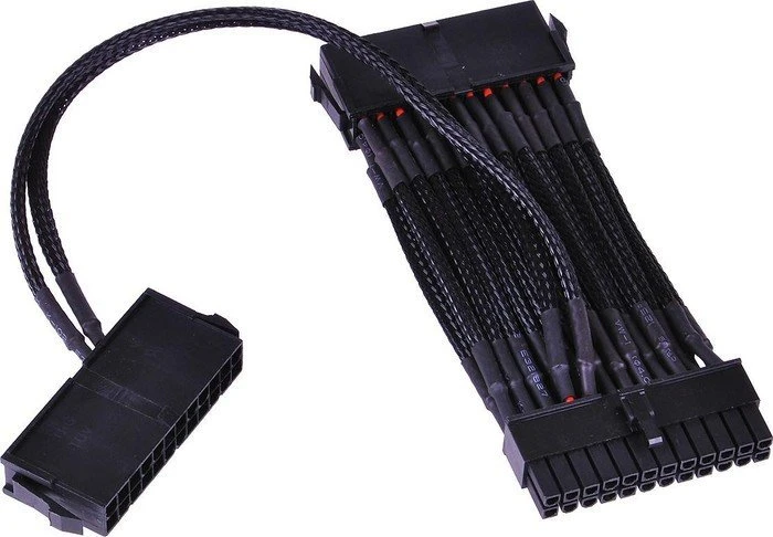 Phobya Netzteilanschalterkabel 24-Pin, 200mm, schwarz