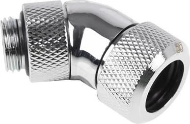 Alphacool Eiszapfen 45° Rohranschluss G1/4" auf 13mm, schwarz
