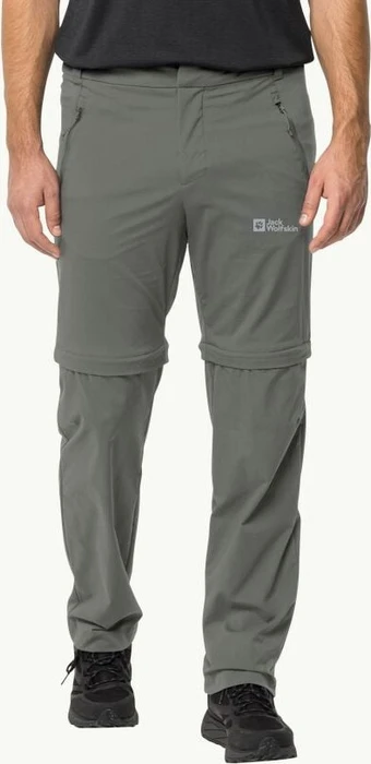 Jack Wolfskin Glastal Zip Off Zip-Off Hose lang gecko green (Herren)