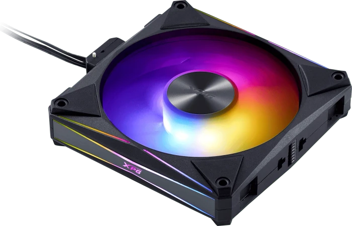 ADATA XPG Hurricane MAG 120 ARGB PWM, schwarz, 120mm, 4er-Pack