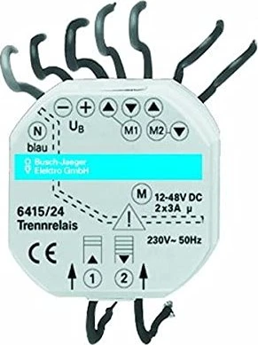 Busch-Jaeger Busch-Jalousiecontrol II Trennrelais für Jalousie 3 A, 12 ... 48 V DC