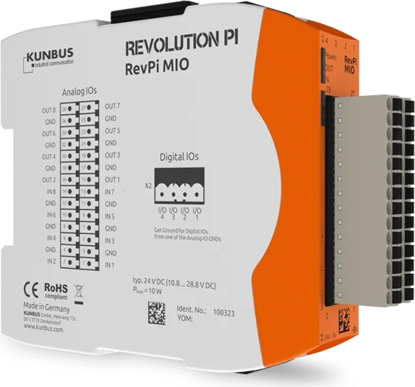 Revolution Pi RevPi MIO Analoges und Digitales I/O Erweiterungsmodul