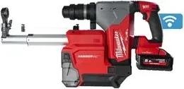 Milwaukee M18 ONEFHP-552C Fuel Akku-Bohr-/Meißelhammer inkl. Koffer + 2 Akkus 5.5Ah + Absaugeinheit