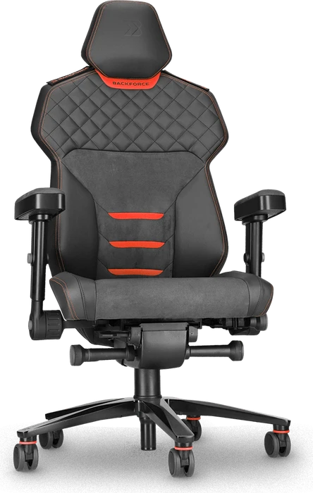 Backforce One Plus Gamingstuhl, schwarz/rot