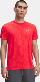 Under Armour Launch Camo Funktionsshirt kurzarm racer red/reflective (Herren)