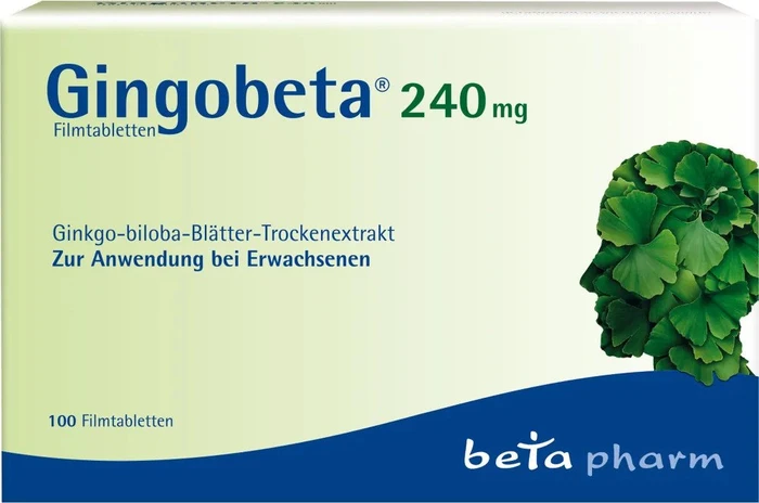 betapharm Gingobeta 240mg Filmtabletten, 100 Stück