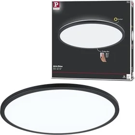 Paulmann Atria Shine Backlight LED Panel 420 4000K rund 22W schwarz
