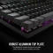 Corsair Gaming K70 CORE TKL RGB, Carbon Gray, schwarz/grau, MLX RED V2, USB, US Vorschaubild