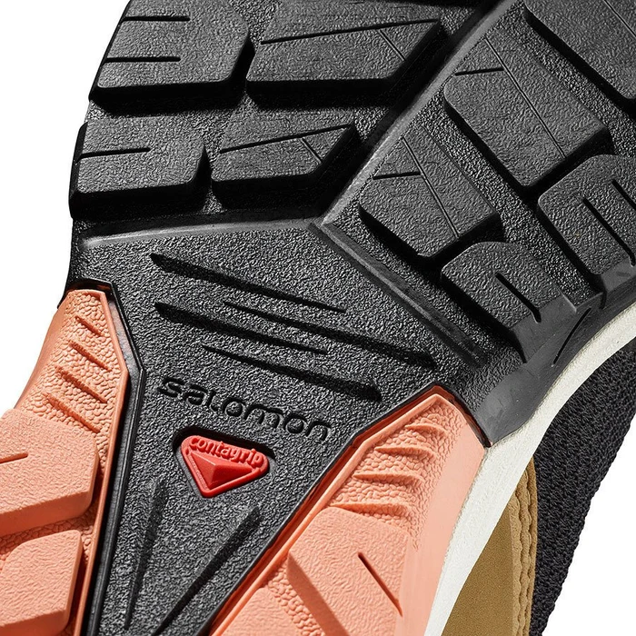 Salomon Techamphibian 4 black/bistre/tawny orange (Damen)