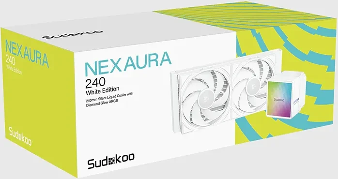 Sudokoo Nexaura 240 White, weiß