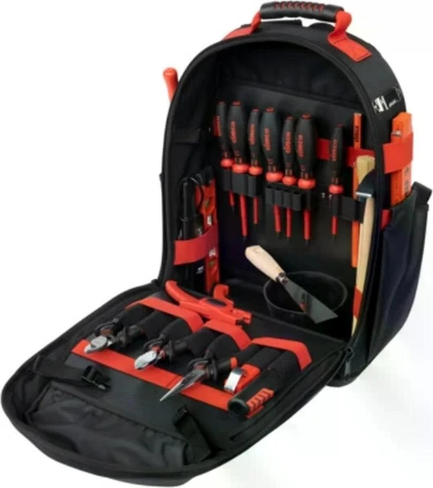 Cimco 17 0400 Lehrlingsrucksack Eco Handwerkzeugset inkl. Tasche, 23-tlg.