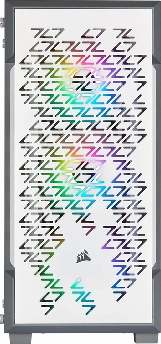 Corsair iCue 220T RGB Airflow, weiß, Glasfenster