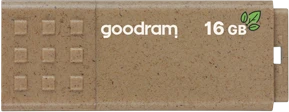 goodram UME3 ECO FRIENDLY 16GB braun, USB-A, USB 3.2 Gen 1×1
