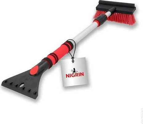 Nigrin Teleskop Eisschaber/Schneebesen, 1 Stück