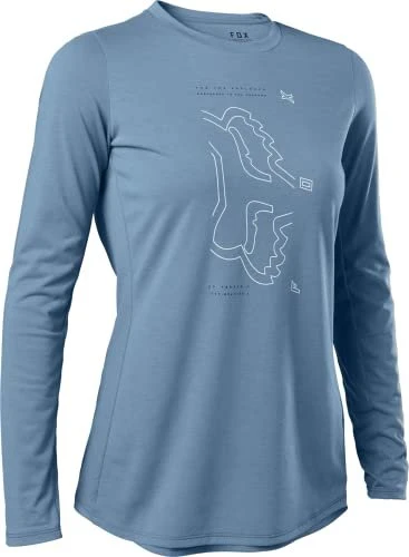 Fox Racing Ranger Drirelease Trikot langarm dust blue (Damen)