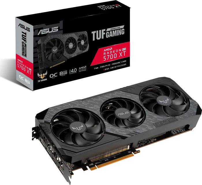 ASUS TUF Gaming X3 Radeon RX 5700 XT OC EVO, TUF 3-RX5700XT-O8G-EVO-GAMING, 8GB GDDR6, HDMI, 3x DP