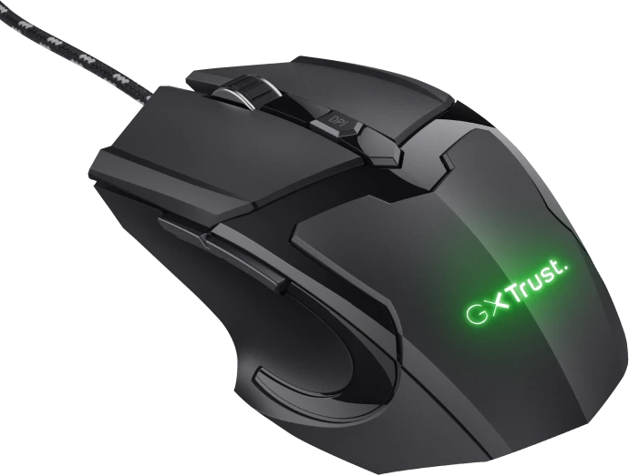 Trust Gaming GXT Gaming Mouse schwarz, USB