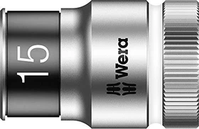 Wera 8790 HMC HF Zyklop Außensechskant Steckschlüssel 1/2", 15x37mm