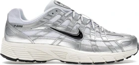 Nike P-6000 white/metallic silver/flat silver/black (Herren)