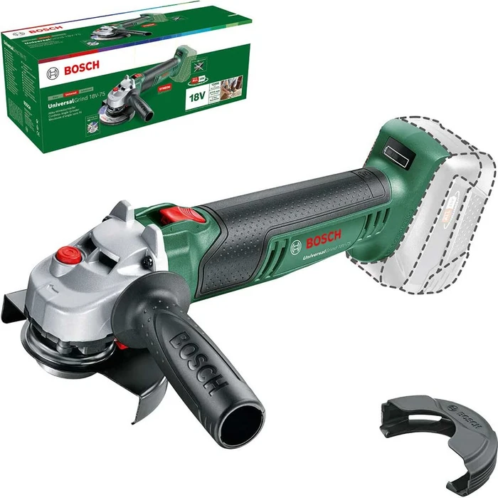 Bosch DIY UniversalGrind 18V-75 Akku-Winkelschleifer solo