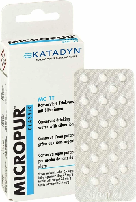 Katadyn Micropur Classic MC 1T 100 Stück Trinkwasserentkeimer