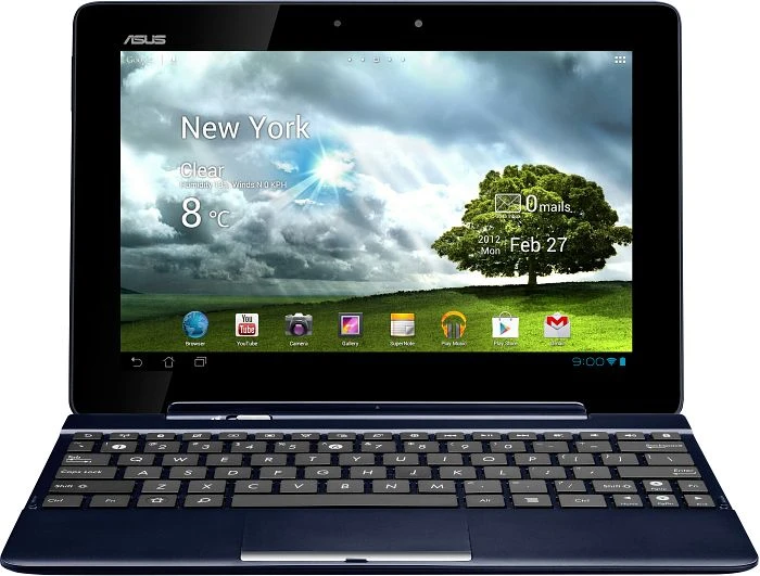 ASUS Transformer Pad TF300TG-1E004A, blau, 16GB, UMTS, PL, KeyboardDock