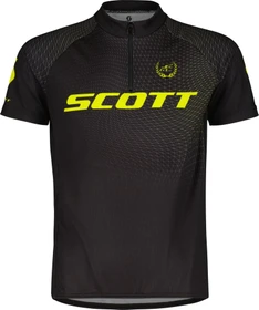 Scott RC Pro Trikot kurzarm black/sulphur yellow (Junior)