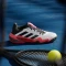 adidas Barricade 13 cloud white/core black/lucid red (Herren) Vorschaubild