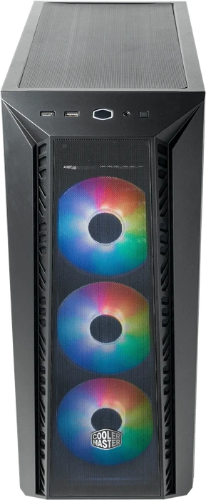Cooler Master MasterBox 520 Mesh, schwarz, Glasfenster