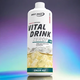 Best Body Nutrition Vital Drink Zerop Ginger Ale 1l