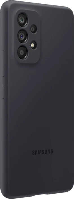 Samsung Silicone Cover für Galaxy A53 5G schwarz