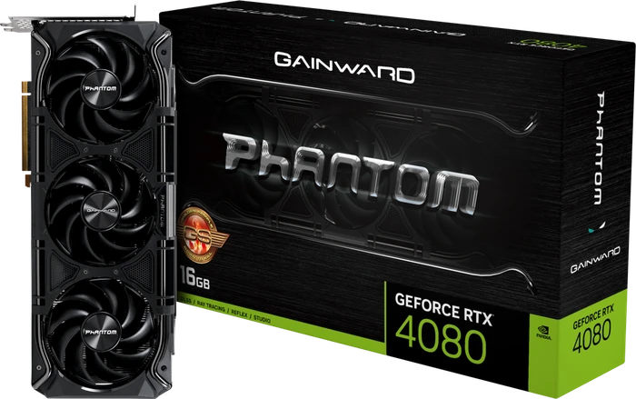 Gainward GeForce RTX 4080 Phantom GS, 16GB GDDR6X, HDMI, 3x DP
