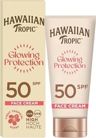 Hawaiian Tropic Glowing Protection Face Cream LSF50, 50ml