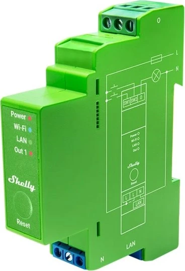 Shelly Pro Dimmer 1PM, Dimmaktor