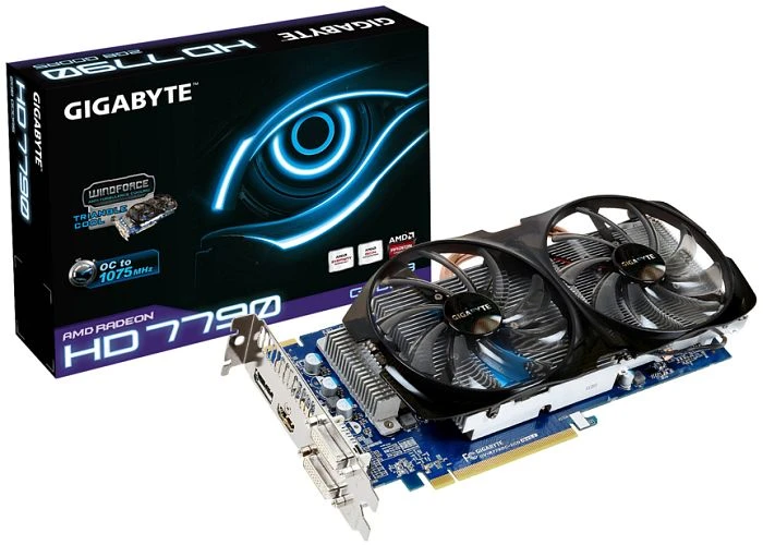 GIGABYTE Radeon HD 7790 OC, 2GB GDDR5, 2x DVI, HDMI, DP