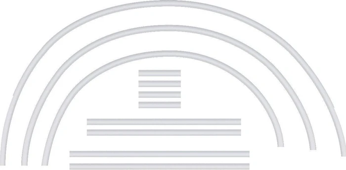 Creality K2 Plus Filamentführung PTFE Tube Accessory Kit