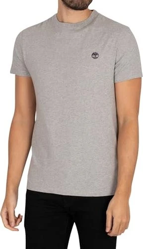 Timberland Dunstan River T-Shirt kurzarm medium grey heather (Herren)