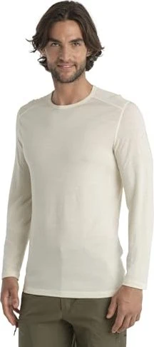 Icebreaker Merino 200 Oasis Crewe Funktionsshirt langarm undyed (Herren)